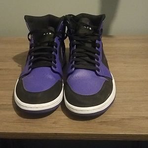 Air jordan 1 mid purple